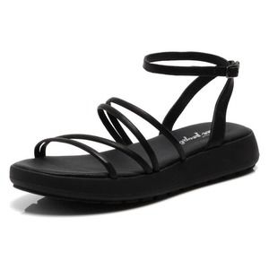Free People Womens Vivienne Strappy Sandal Black Size EU 39 / US 9